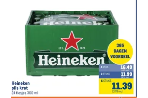 Heineken pils krat