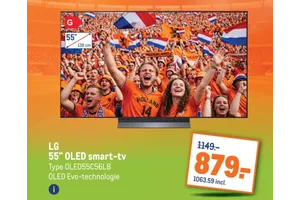 LG 55" OLED smart-tv