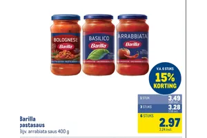 Barilla Pastasaus