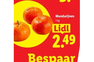 Lidl Mandarijnen