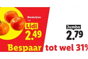 Lidl Mandarijnen