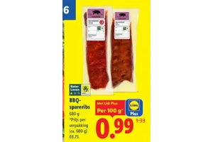 BBQ-spareribs