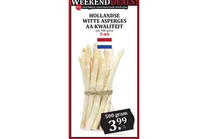 Witte Asperges