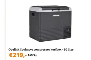 Obelink Coolmove compressor koelbox