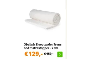 Obelink Sleeptender Frans bed matrastopper