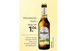 Radler aanbieding
