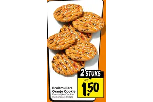 Brulsmullers Oranje Cookie