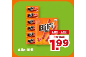 Bifi Mini aanbieding