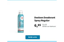 deodorant spray regular