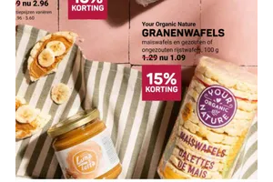 Your Organic Nature Granenwafels