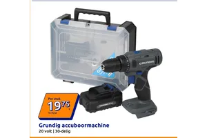 Grundig Accuboormachine