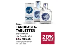 Smyle Tandpasta-tabletten