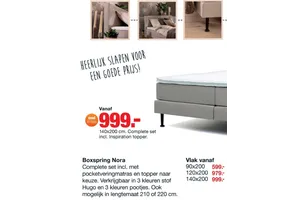 Boxspring Nora