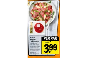 Black Angus Carpaccio