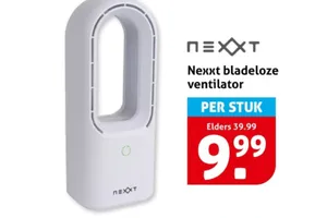 Nexxt bladeloze ventilator