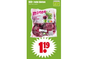 BIO+ rode bieten