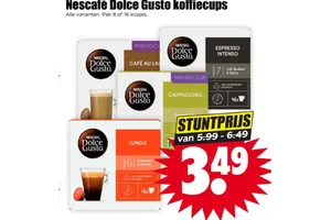 Nescafé Dolce Gusto koffiecups