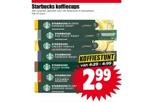 Starbucks Koffiecups