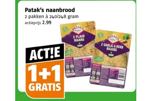 Patak's naanbrood