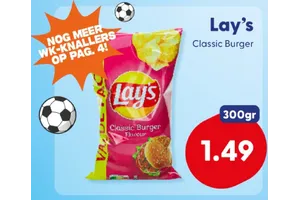 Lay's Classic Burger Chips