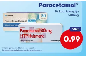 HTP Huismerk Paracetamol