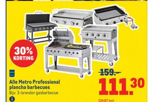 Metro Professional Plancha barbecue