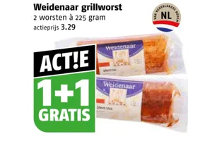 Weidenaar grillworst