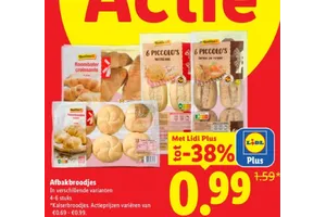 Tastino Afbakbroodjes