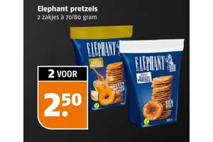 Elephant Pretzels