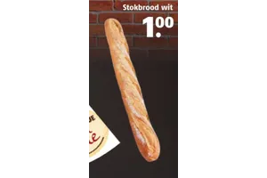 Stokbrood wit
