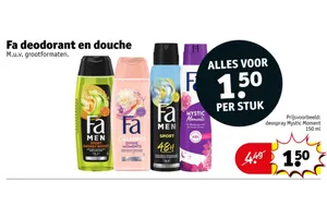 Fa Deodorant en douche