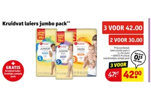 Kruidvat Luiers jumbo pack