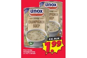 Unox champignonsoep
