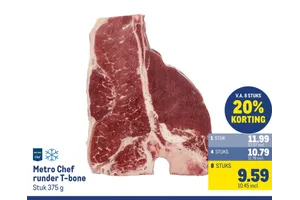 Metro Chef runder T-bone