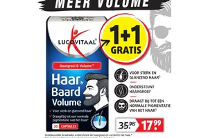 LUCOVITAAL Haar & Baard Volume