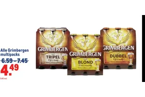 Grimbergen Dubbel multipack