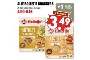 Bolletje Lichte Crackers Spelt