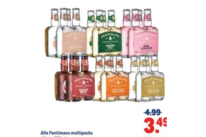 Fentimans Rose Lemonade multipack