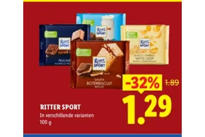 Ritter Sport chocolade
