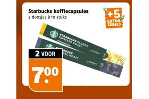 Starbucks koffiecapsules