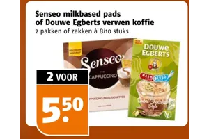 Senseo milkbased pads