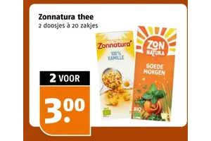 Zonnatura thee
