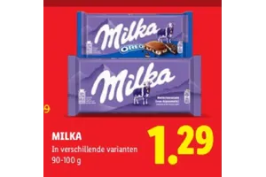 Milka Chocoladereep