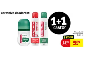 Borotalco deodorant