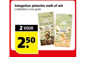 Schogetten Pistachio chocolade