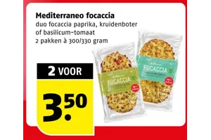 Mediterraneo Focaccia