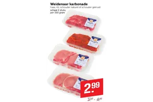 Weidenaar Karbonade