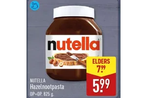 Nutella Hazelnootpasta