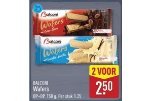 Balconi Wafers
