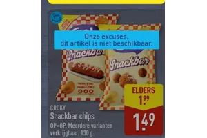 CROKY Snackbar chips